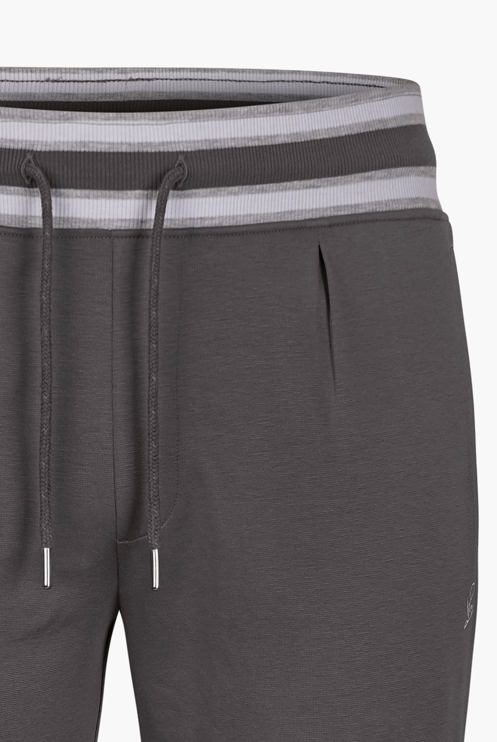 Men's Striped Rib Waistband Joggers