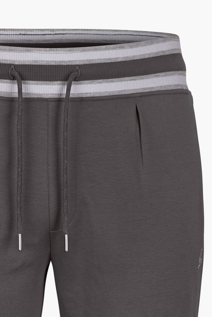 Men's Striped Rib Waistband Joggers