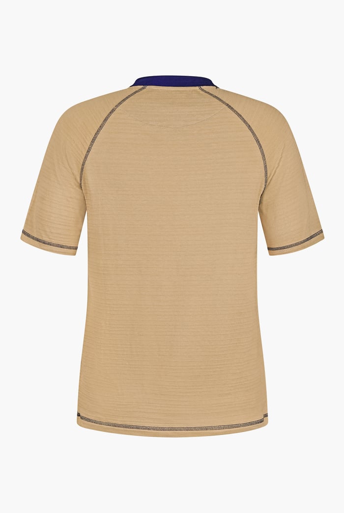 Raglan Henley Short Sleeves T-Shirt