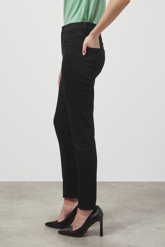 Super Stretch Skinny Black Jeans