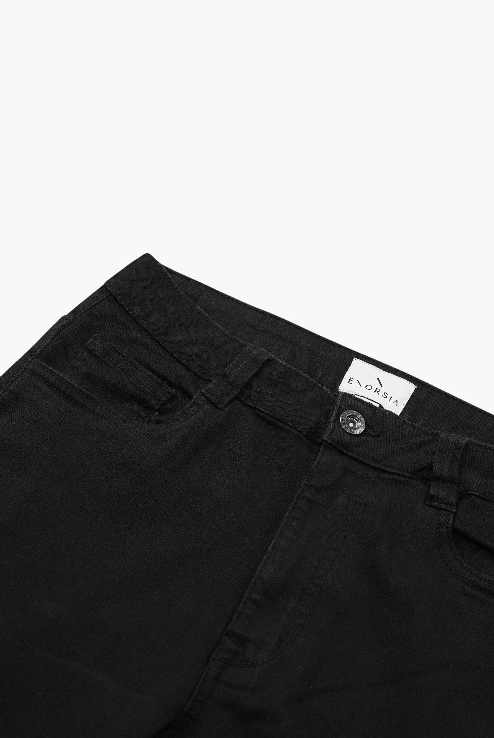 Super Stretch Skinny Black Jeans
