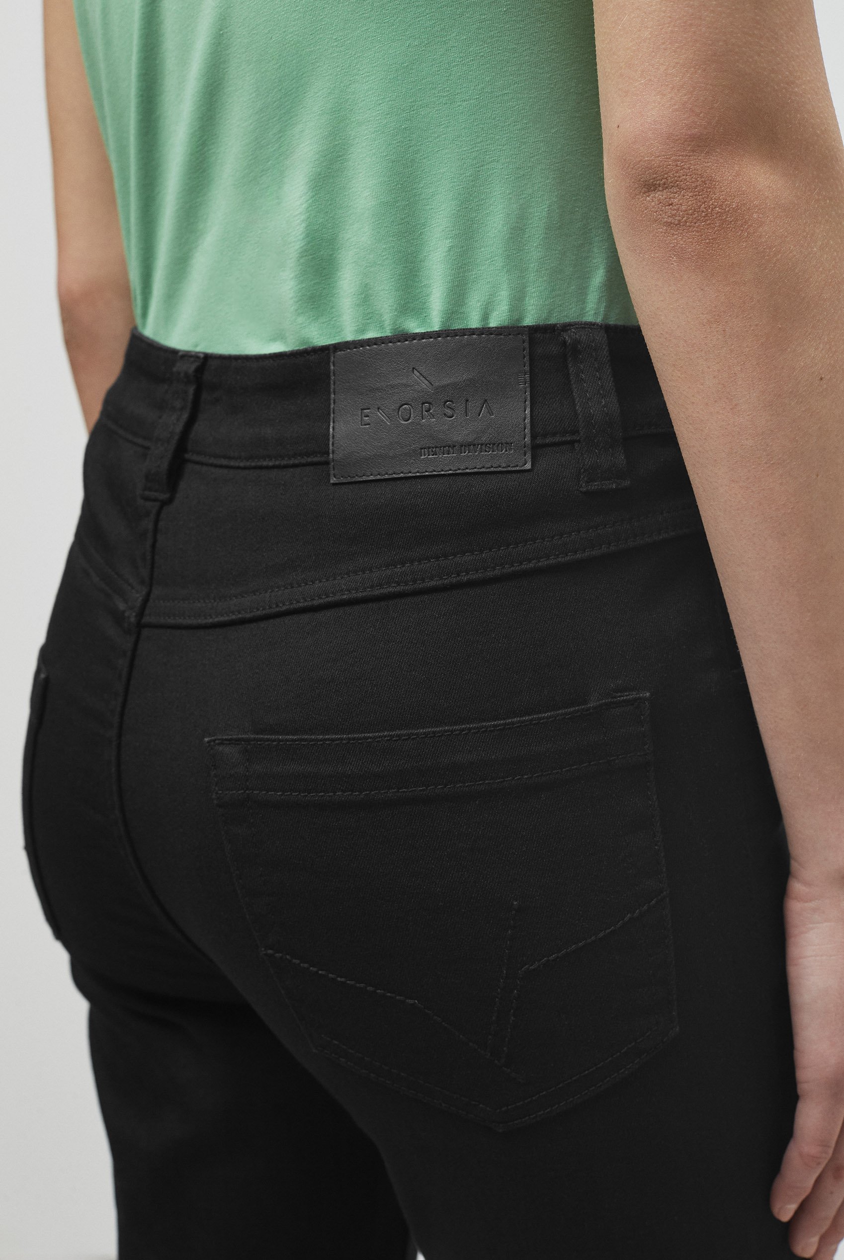 Super Stretch Skinny Black Jeans