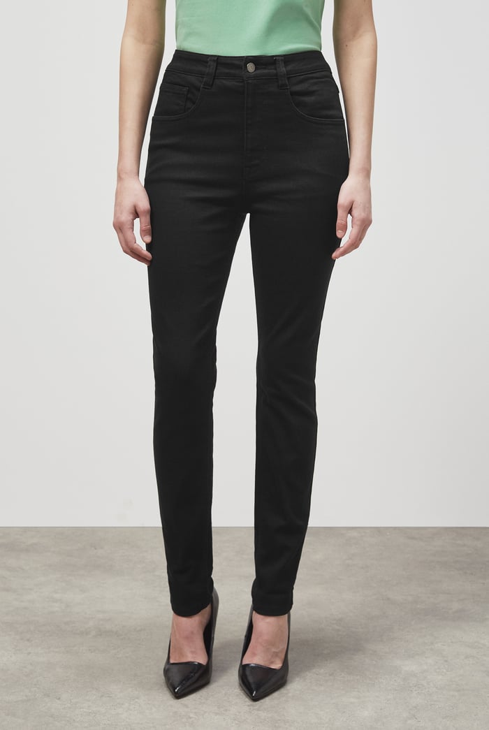 Super Stretch Skinny Black Jeans