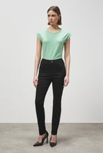 Super Stretch Skinny Black Jeans