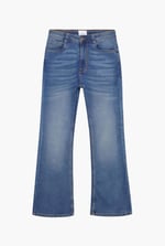 Mid Waist Flare Jeans