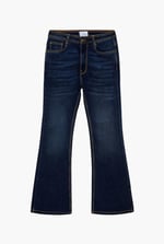 Mid Waist Flare Jeans
