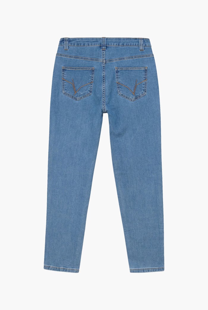 Enorsia Authentic High Waist Boyfriend Jeans