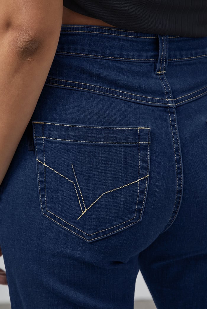 Enorsia Authentic High Waist Boyfriend Jeans