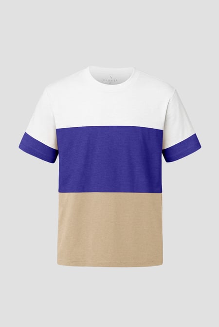 Yellow Colour Block T-Shirt