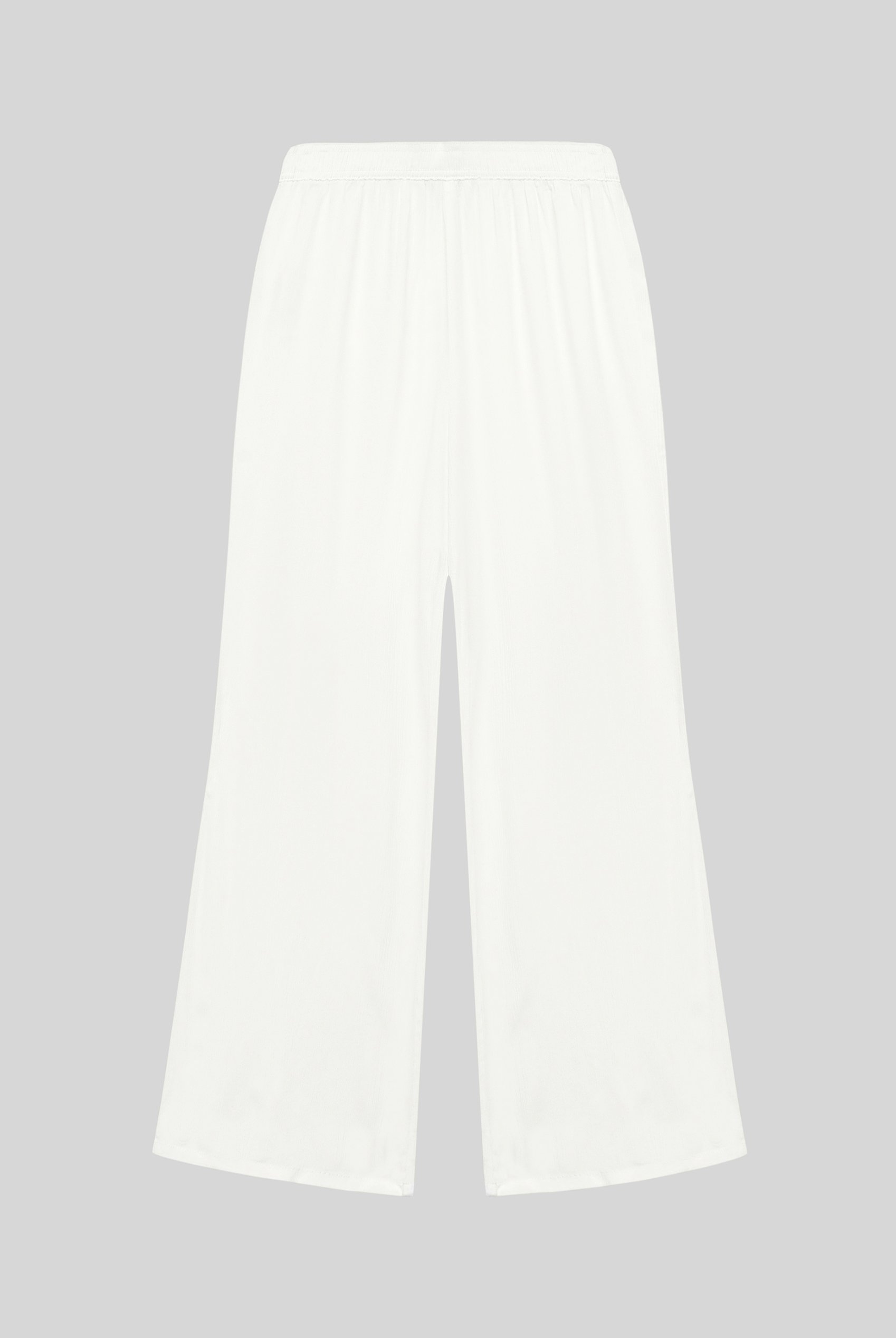 Crepe Viscose Wide Leg Trousers