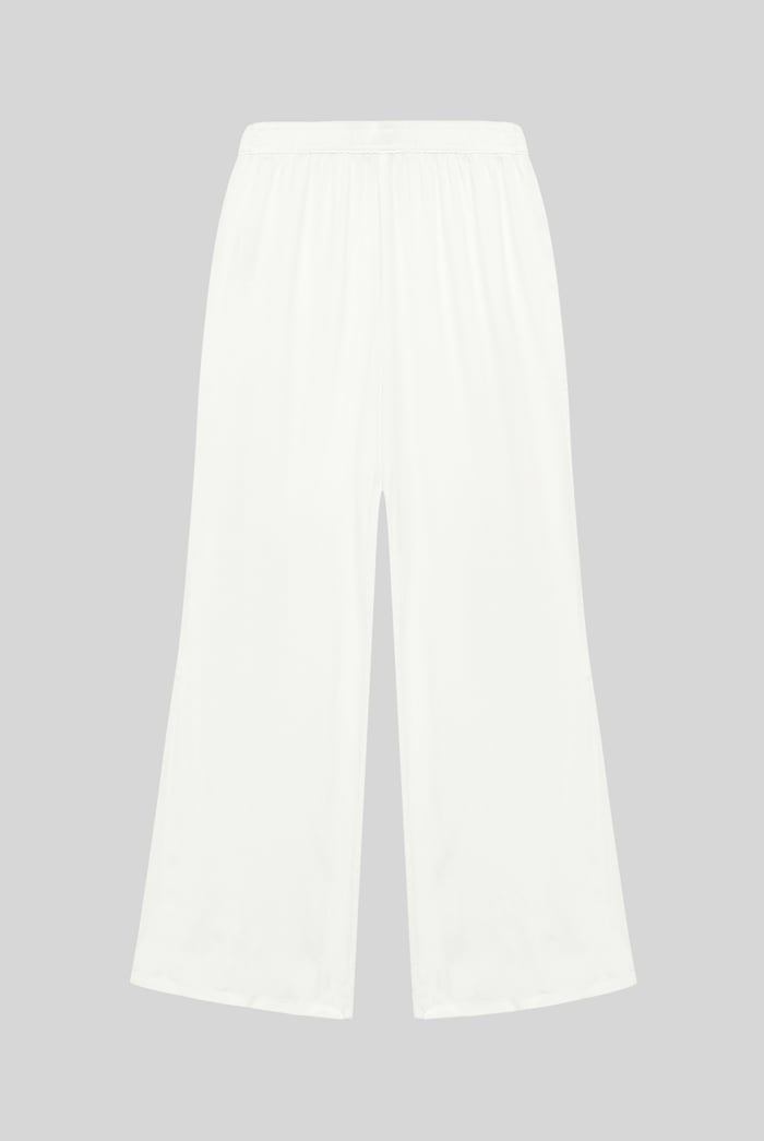 Crepe Viscose Wide Leg Trousers