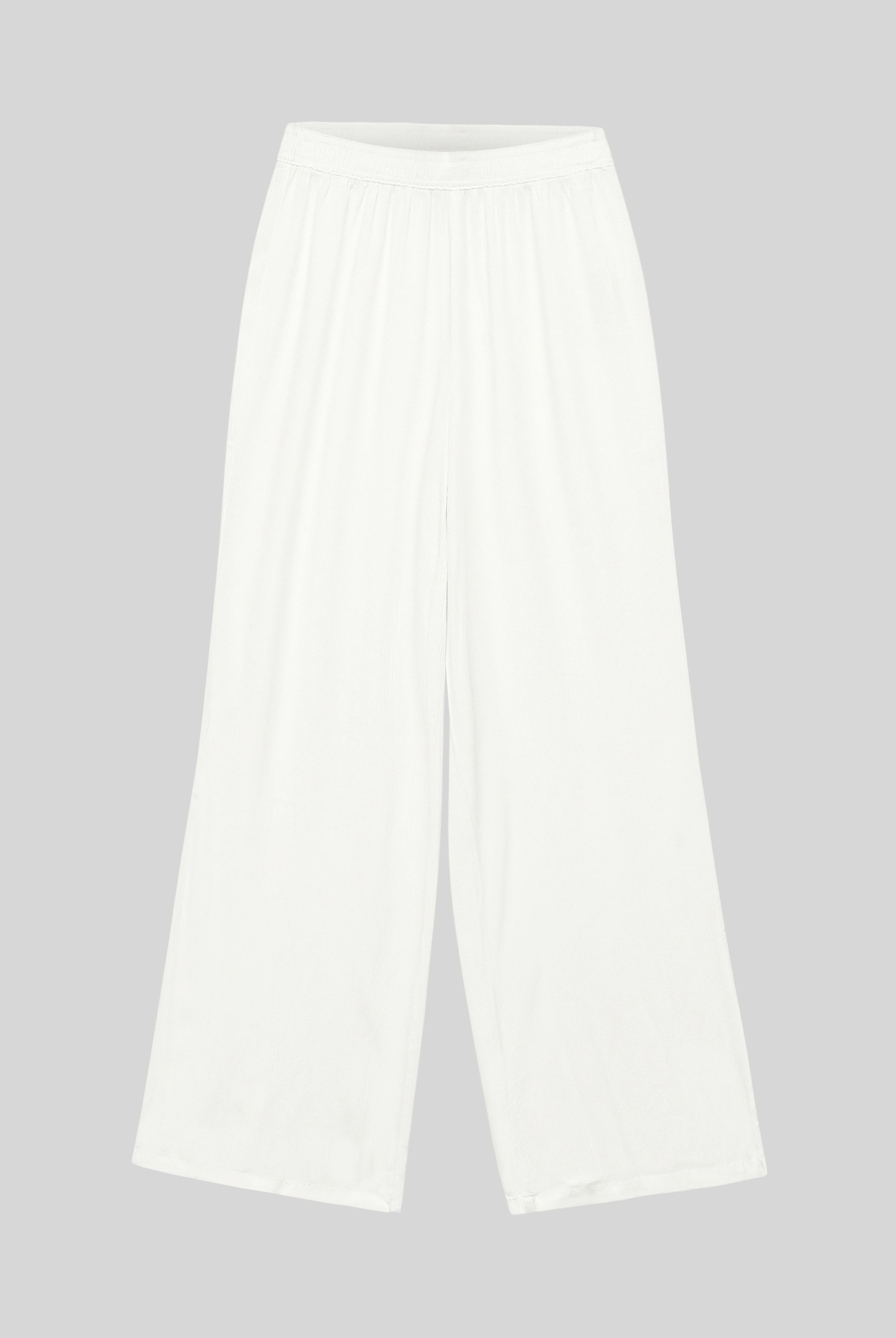Crepe Viscose Wide Leg Trousers