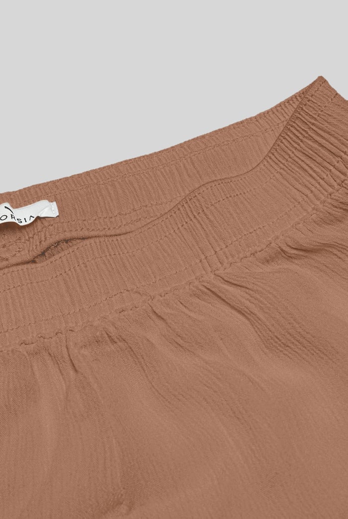 Crepe Viscose Wide Leg Trousers