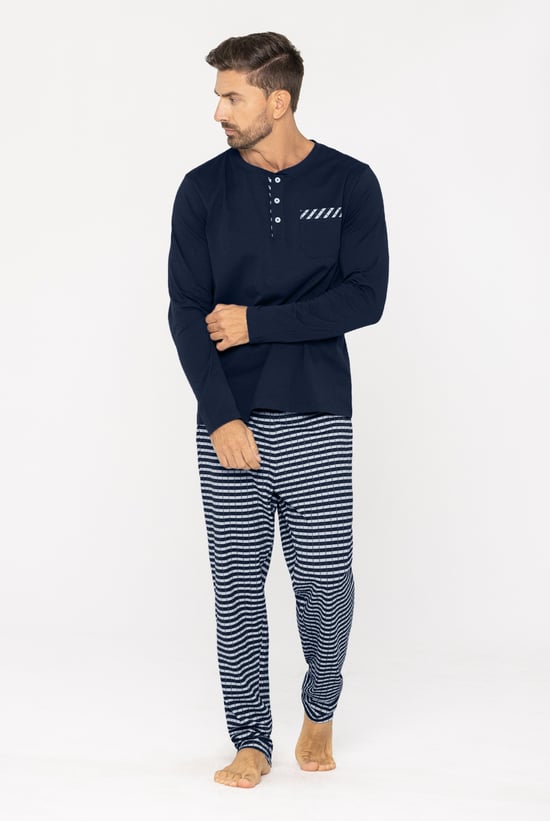 Cotton Rich Jersey Pyjamas Set