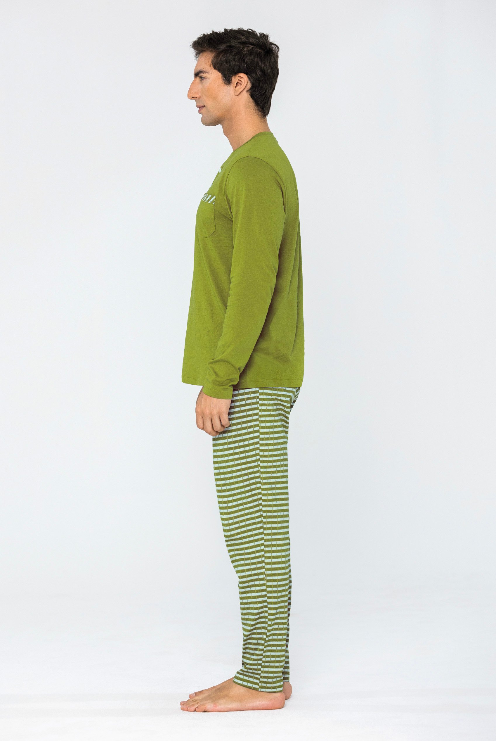 Cotton Rich Jersey Pyjamas Set