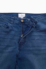 Mid Waist Ankle Length Jeans