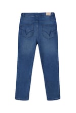 Mid Waist Ankle Length Jeans