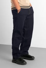 Mens Elasticated Waist Straight fit Jeans