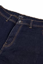 Mens Elasticated Waist Straight fit Jeans