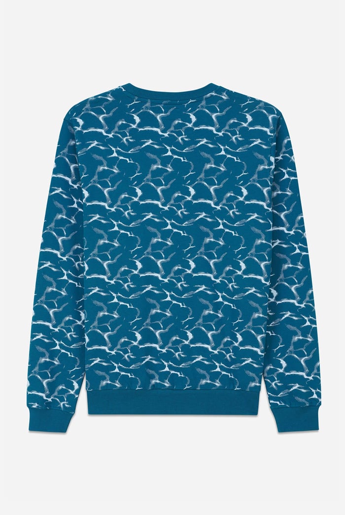 Mens Crack Print Sweatshirt