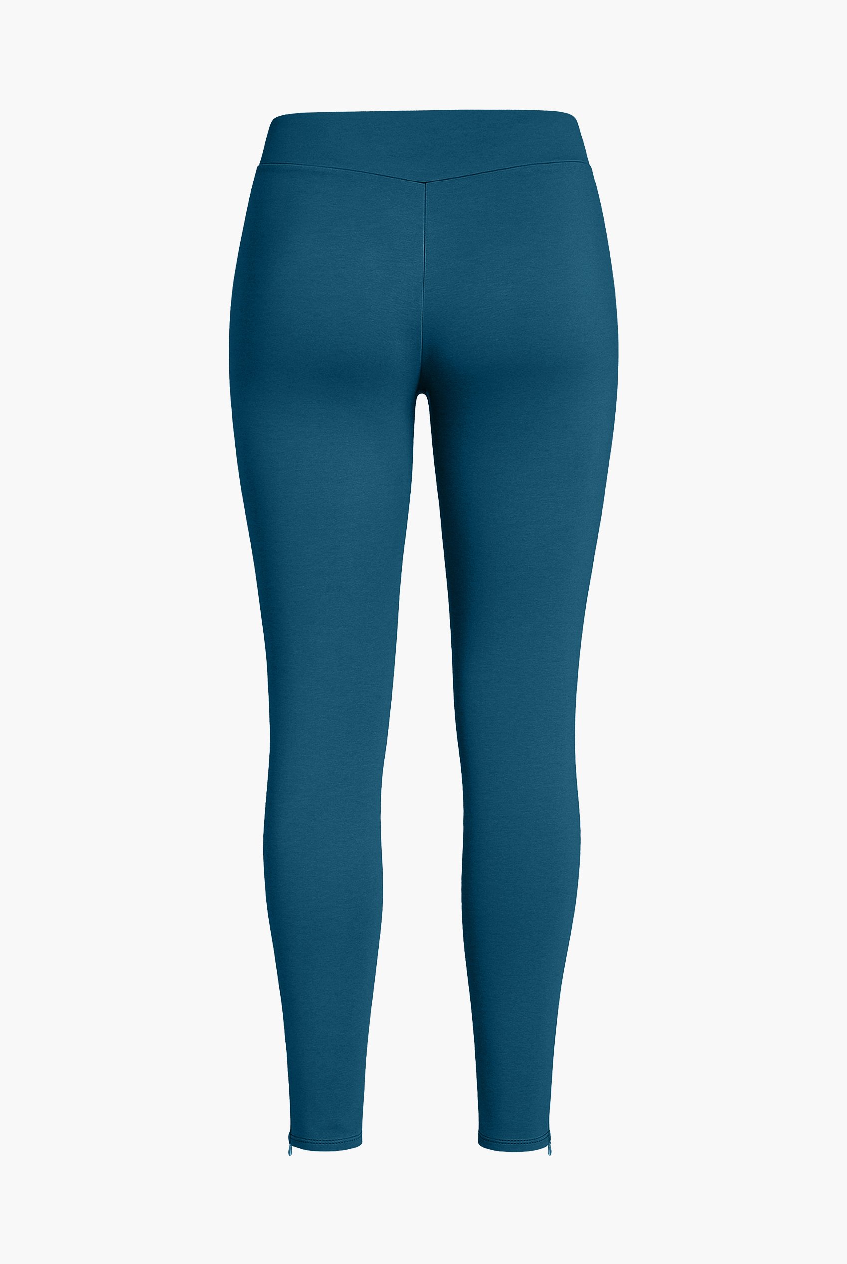 Womens Zip Hem Leggings