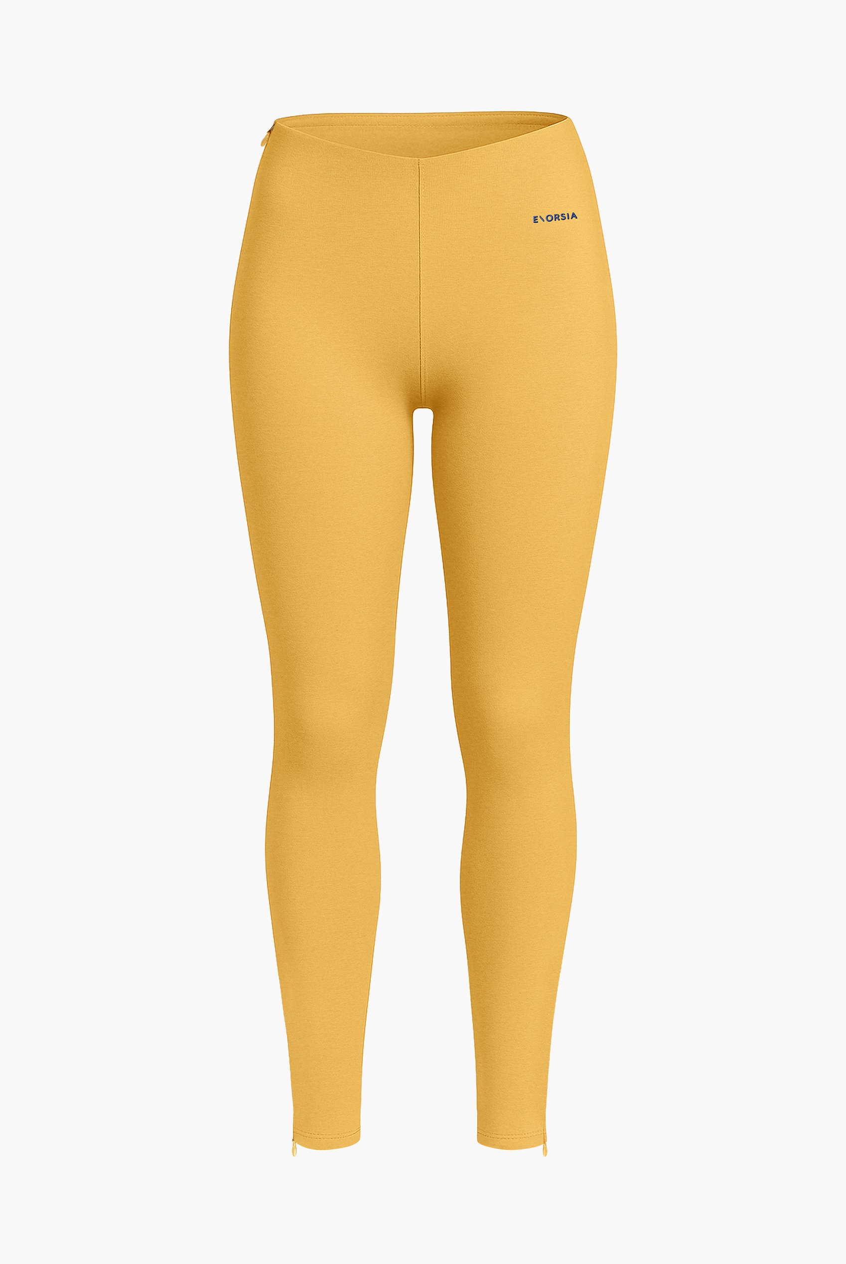 Womens Zip Hem Leggings