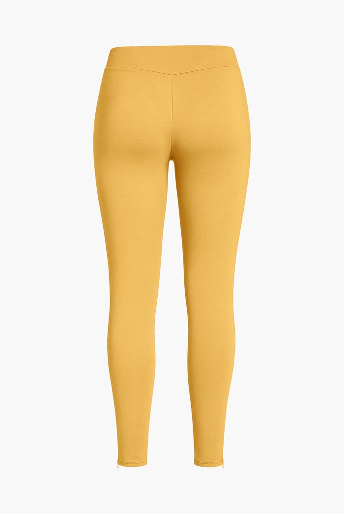 Womens Zip Hem Leggings