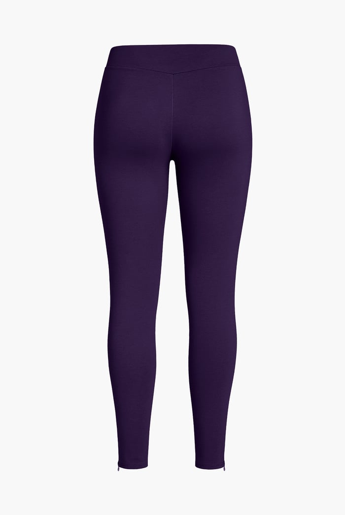 Womens Zip Hem Leggings