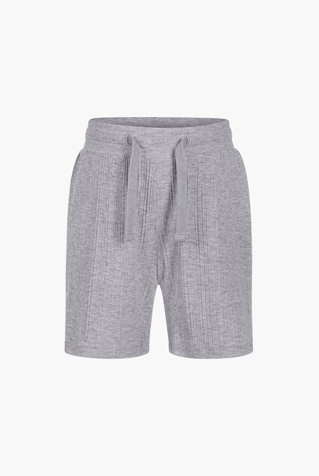 Boy's Navy Casual textured Jersey Shorts (6yrs-11yrs)