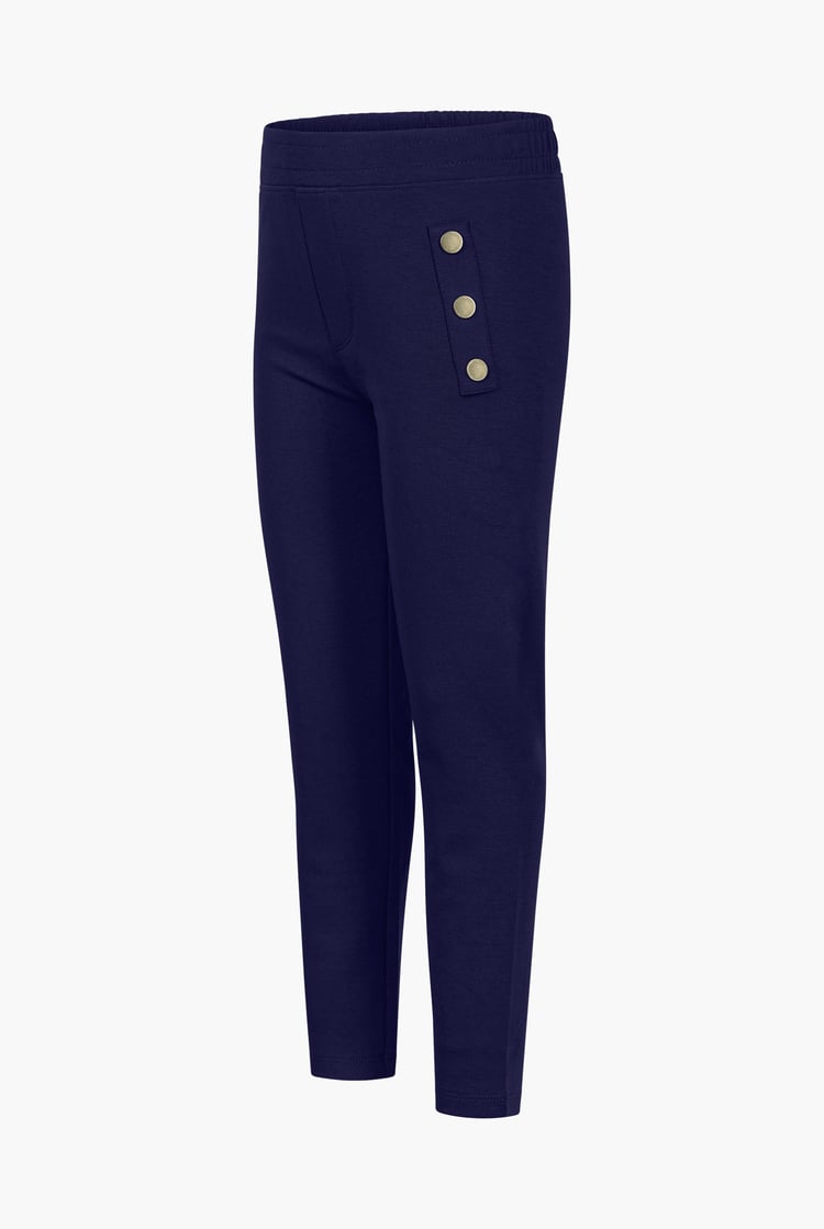 Girl's Button Details Leggings (5yrs - 11yrs)