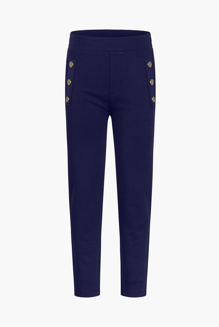 Girl's Button Details Leggings (5yrs - 11yrs)