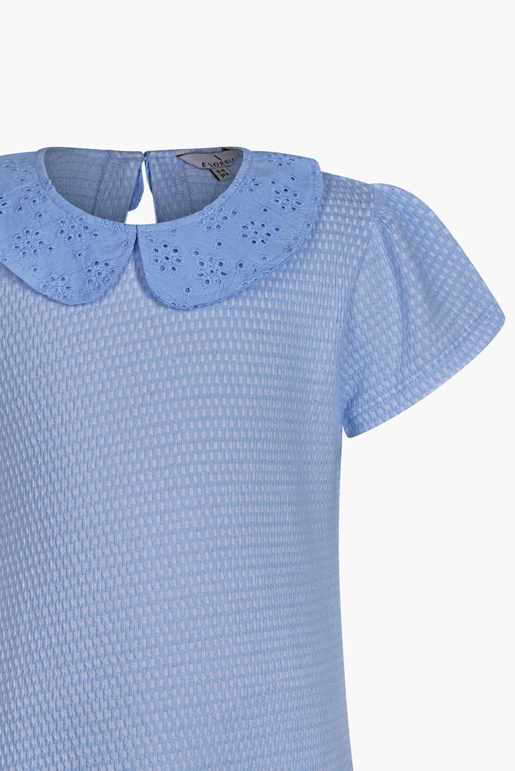 Girl's Peter Pan Collar Jersey Dress (5/6yrs - 10/11yrs)