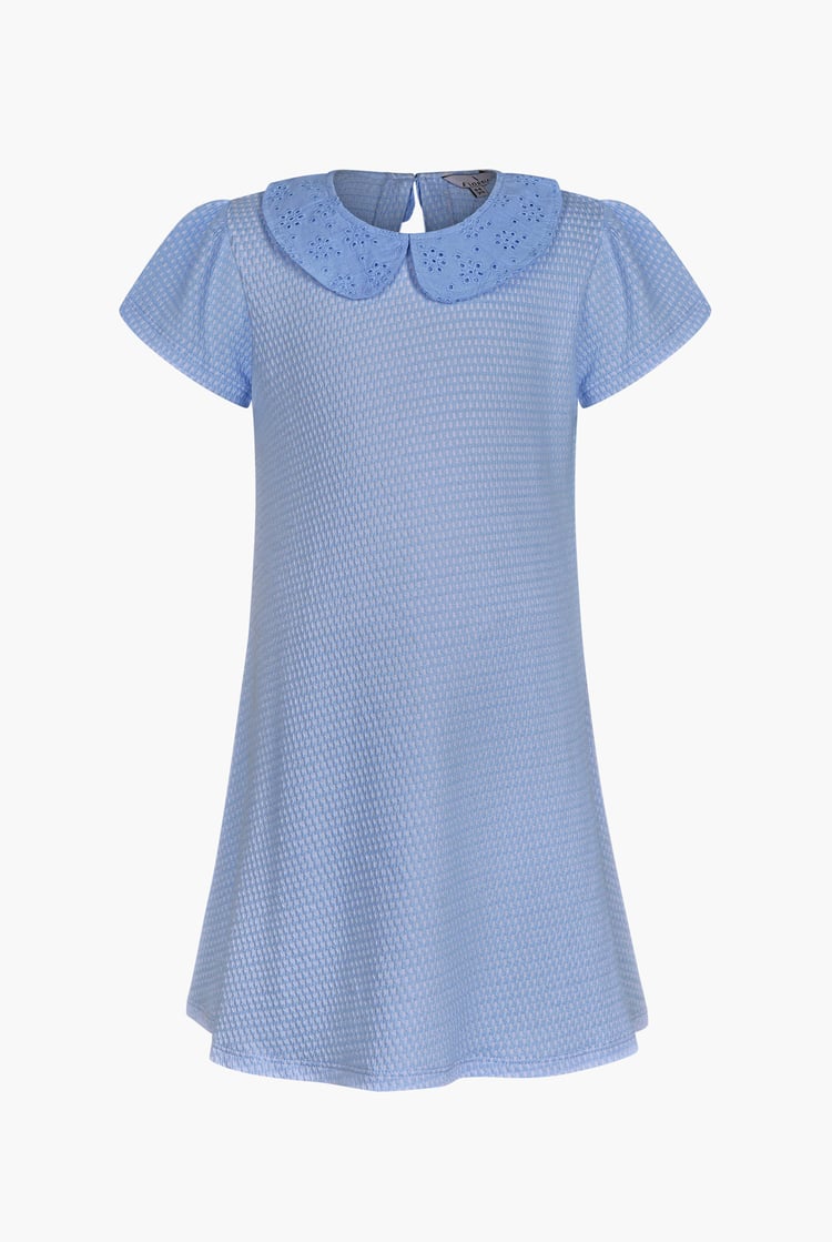 Girl's Peter Pan Collar Jersey Dress (5/6yrs - 10/11yrs)