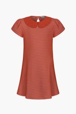 Girl's Peter Pan Collar Jersey Dress (5/6yrs - 10/11yrs)