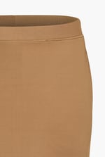 Detailed Stitched Jersey Comfort Fit Skirt