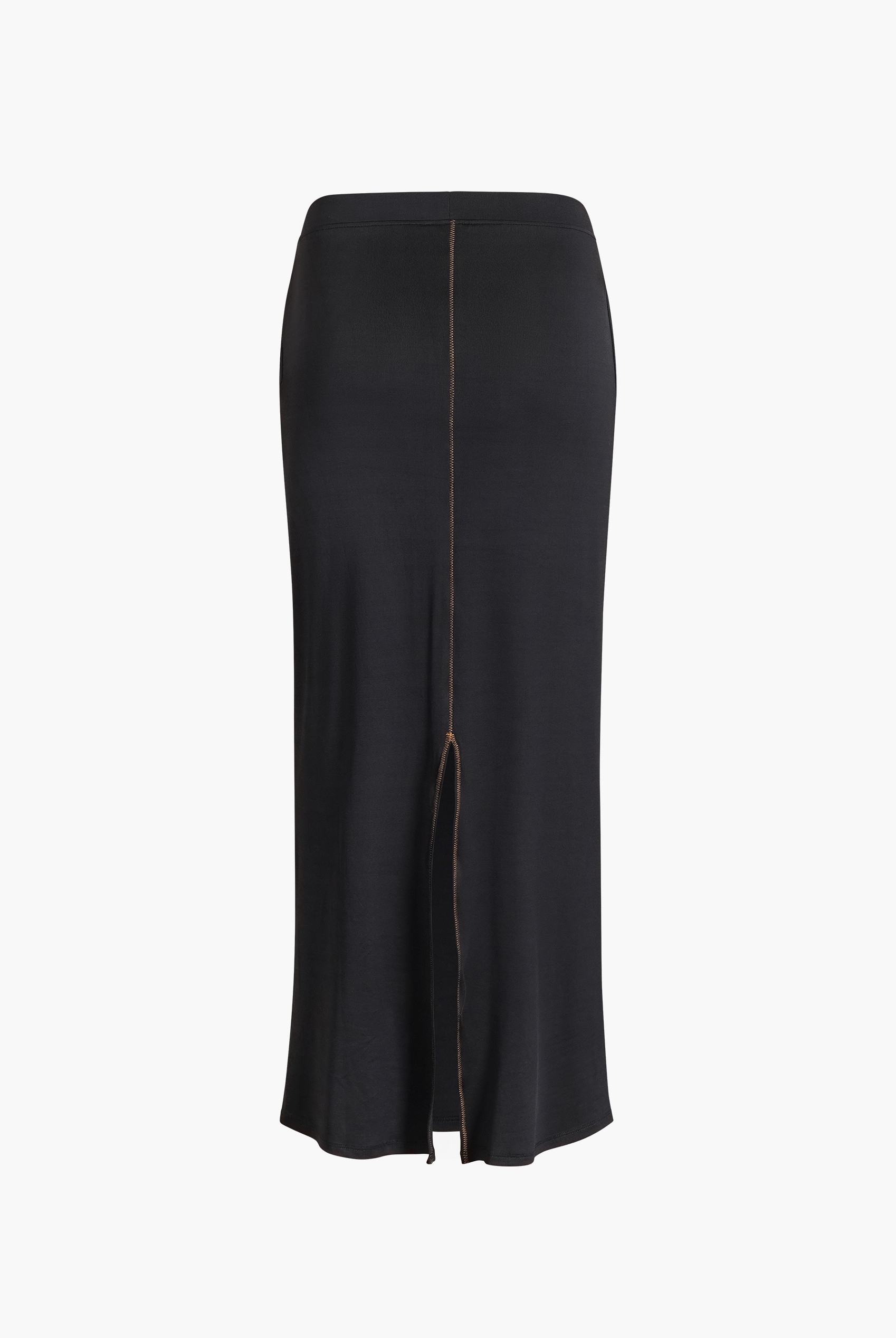 Detailed Stitched Jersey Comfort Fit Skirt
