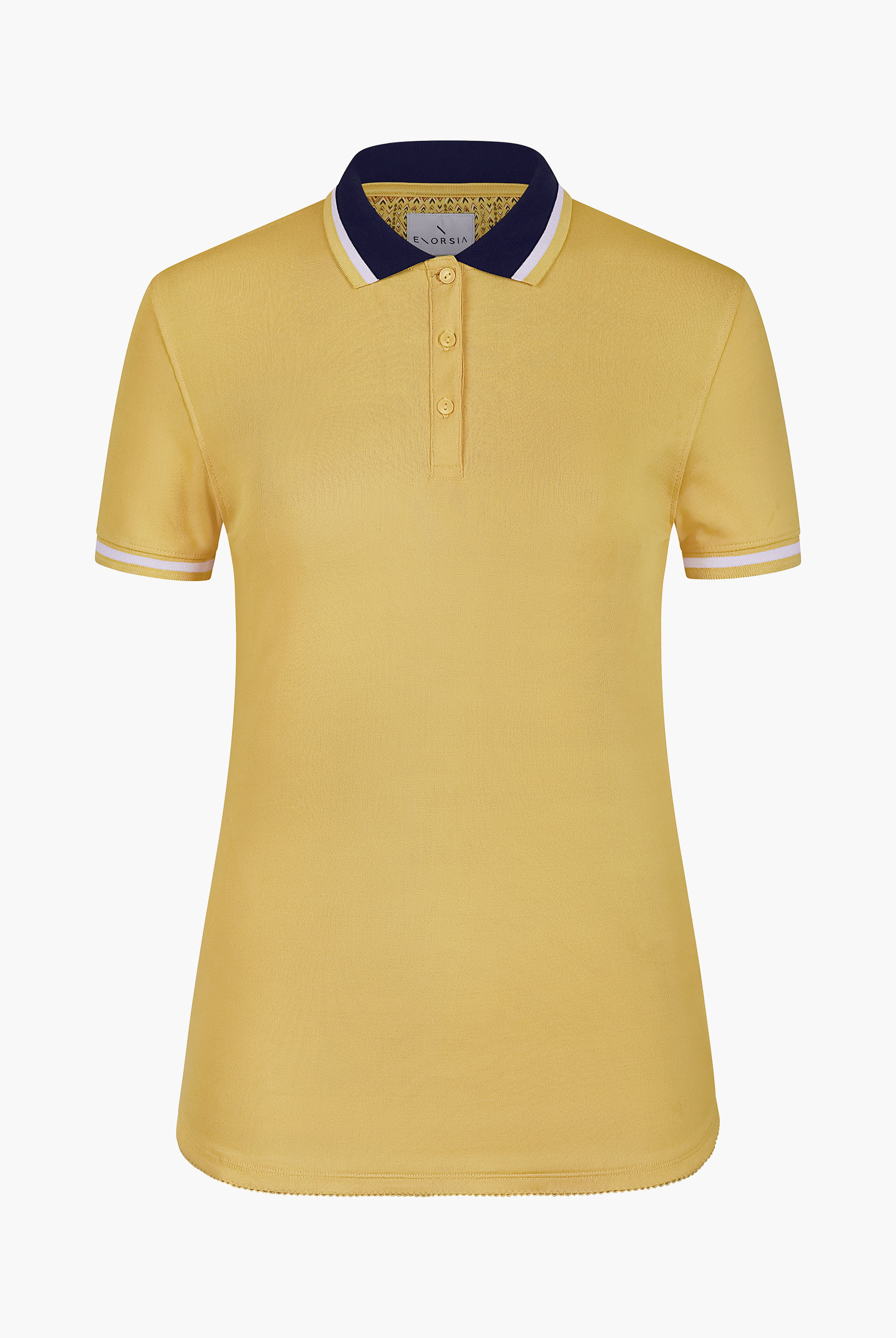 Women’s Contrast Collar Jersey Polo Shirt