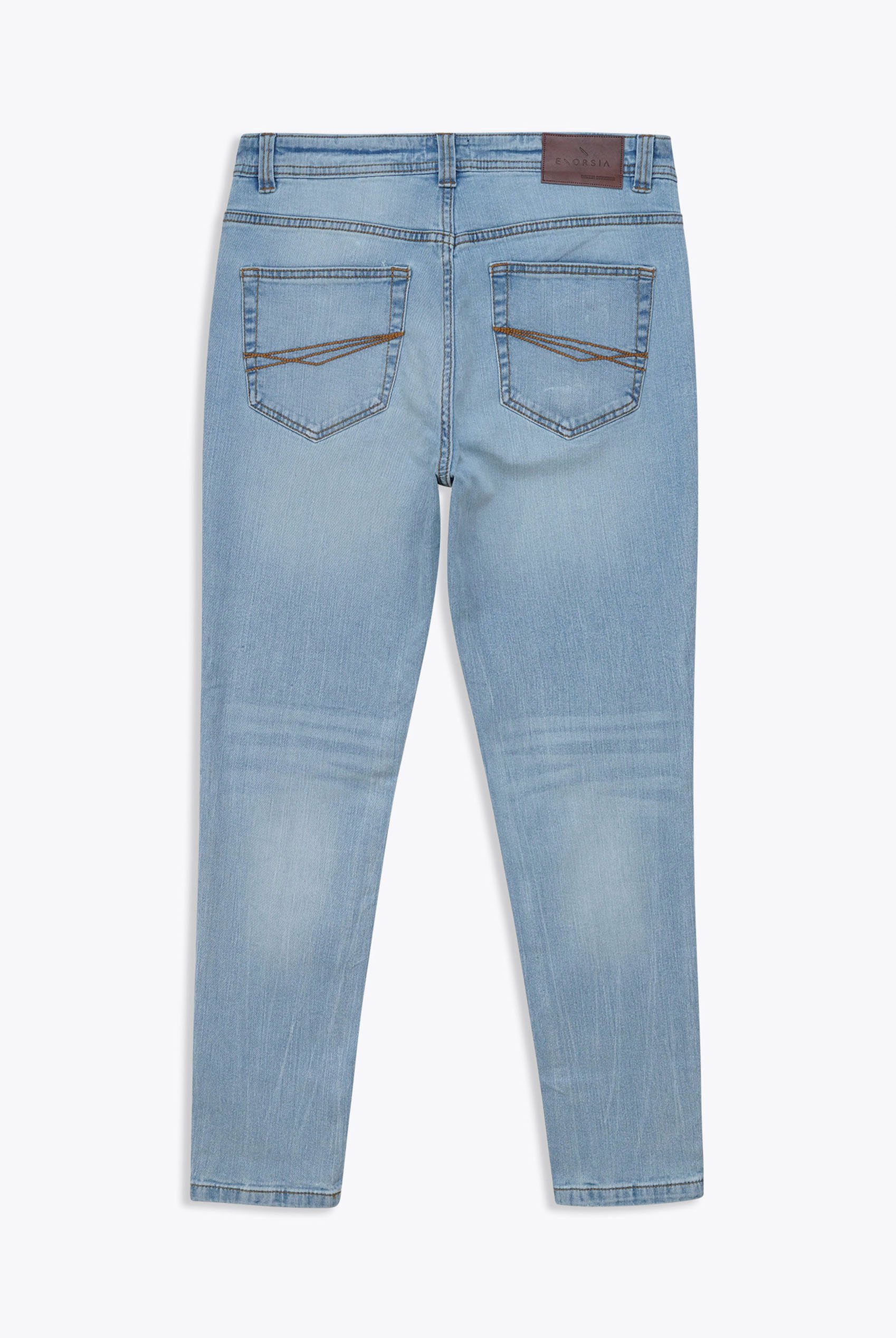 Mens Cotton Blend Slim Fit Jeans