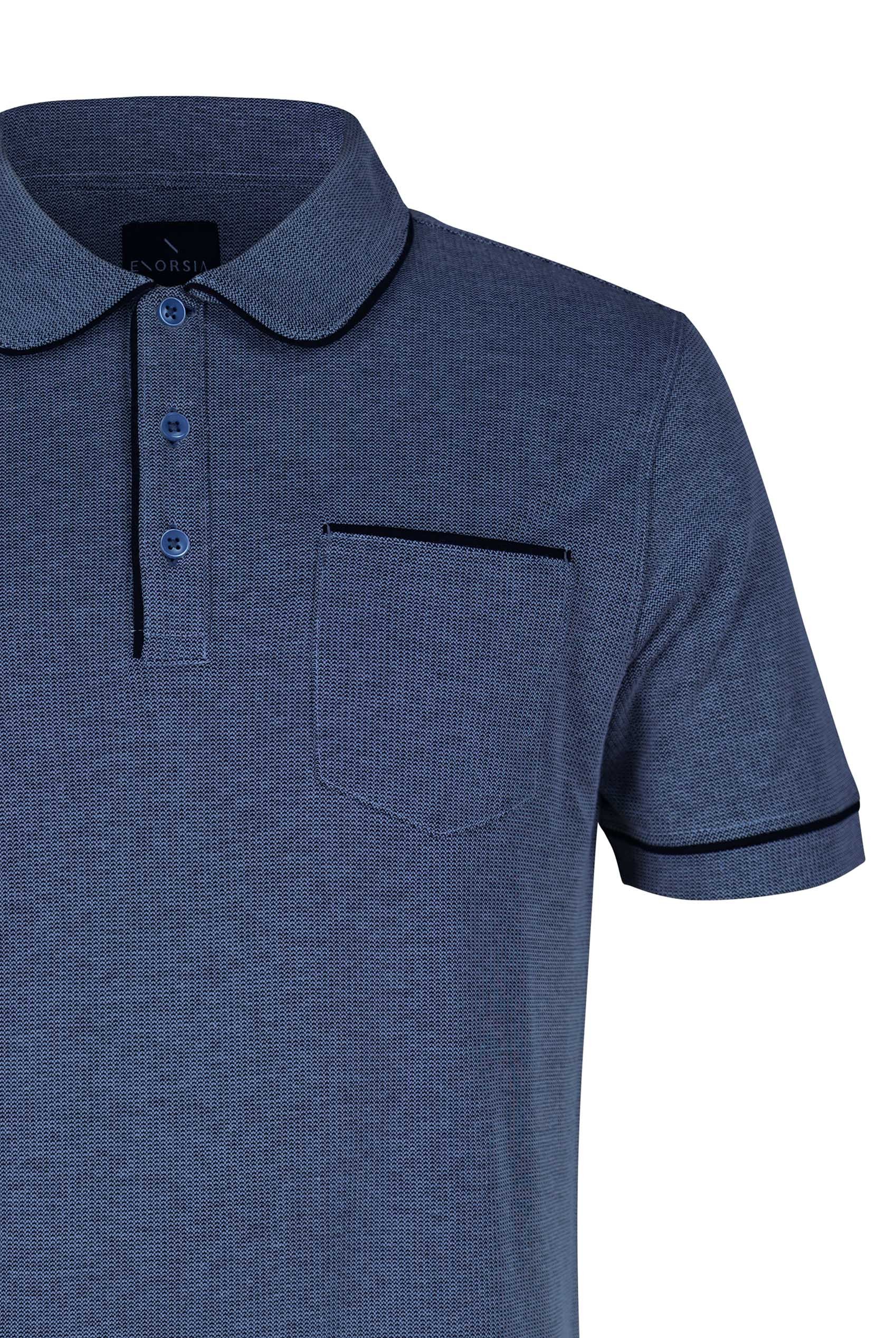 Cotton Jersey Club Collar Polo