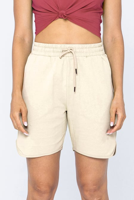 Red Comfort Fit Walking Shorts