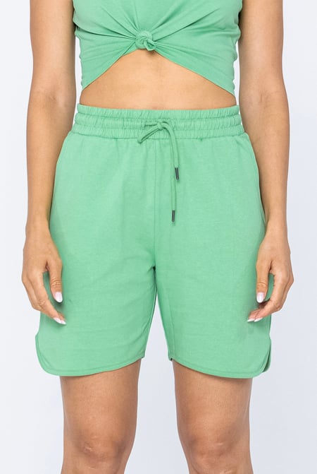 Red Comfort Fit Walking Shorts