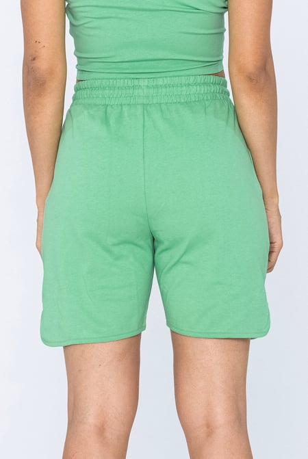 Green Comfort Fit Walking Shorts