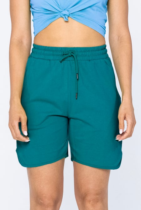 Red Comfort Fit Walking Shorts