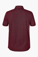 Band Collar Interlock Polo Shirt