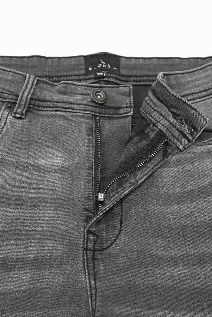 Skinny Stretch Denim Shorts