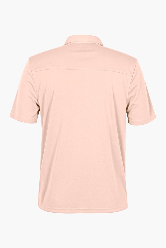 Mens Revere Collar Short Sleeve Jersey Shirt