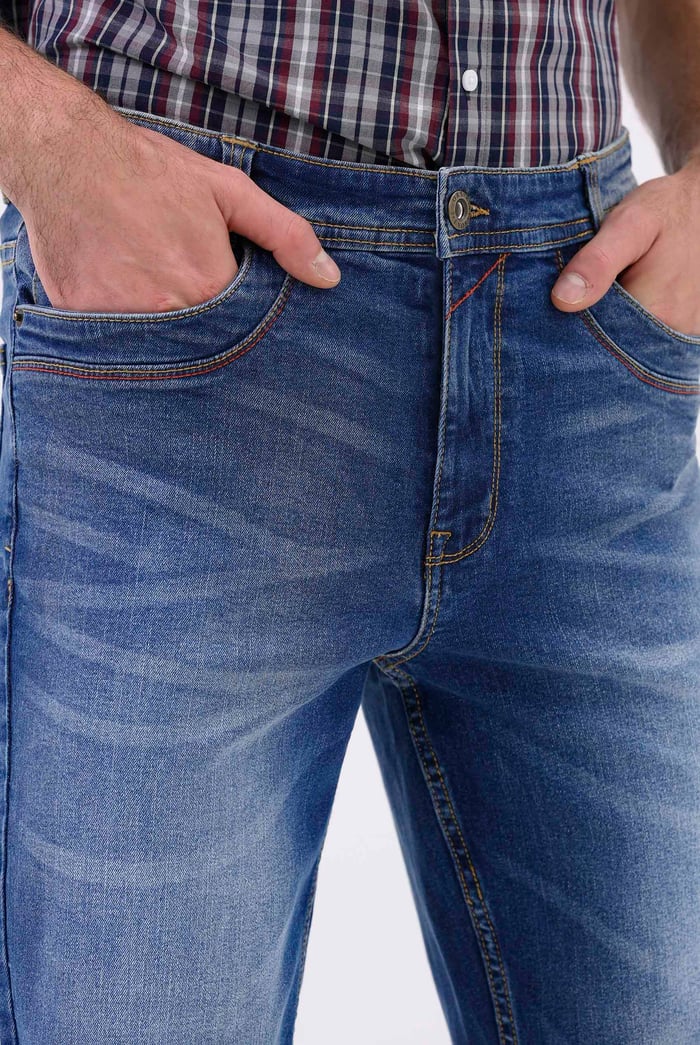 Enorsia Authentic Straight Leg Jeans