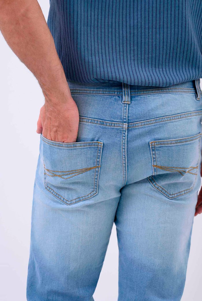 Enorsia Authentic Straight Leg Jeans