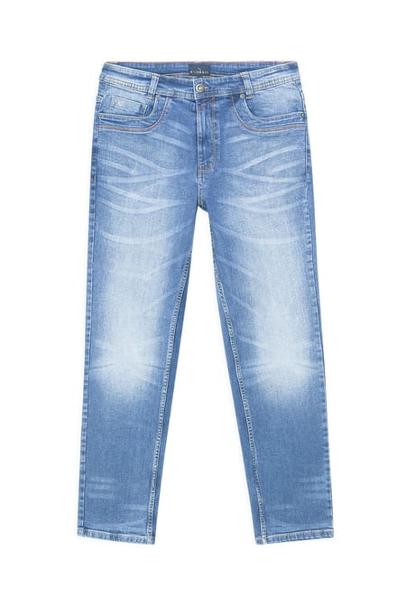 Light Blue Enorsia Authentic Straight Leg Jeans