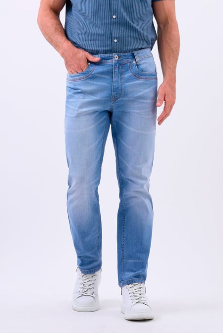 Deep Blue Enorsia Authentic Straight Leg Jeans